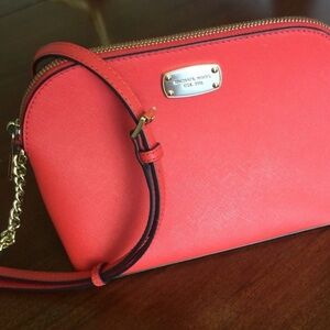 Michael Kors Red Crossbody Bag